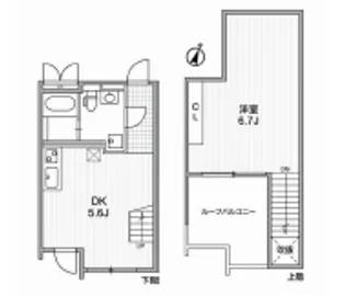 ALERO代々木の間取り