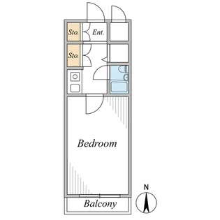 ニューライフ横浜大通り公園【2階】の間取り
