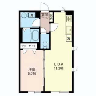 U’PROUD【1階】の間取り