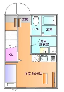 ユニテラス石崎【1階】の間取り