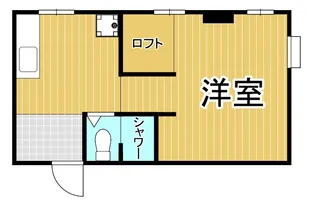 リヨンドハイツ【4階】の間取り