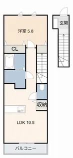 ParcdesMK【2階】の間取り