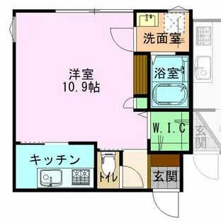 ロカヒ金沢駅西【1階】の間取り