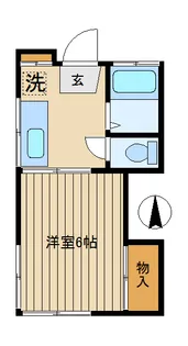 宏洋ハウス【2階】の間取り
