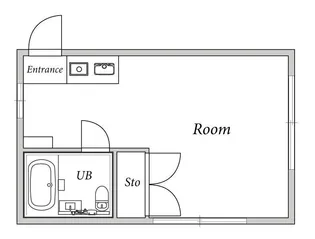 クレメント千歳船橋【2階】の間取り