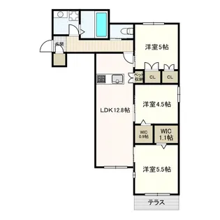 Tiamat (ティアマット)【1階】の間取り