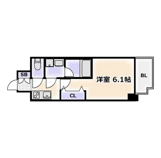 レオンコンフォート天王寺ヒルズ【2階】の間取り