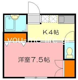 プラザハウス【2階】の間取り