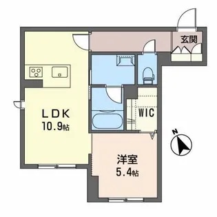 PROUDIII【1階】の間取り