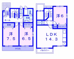 ベル オーブの間取り