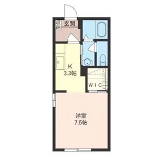 Belle ville C【2階】の間取り