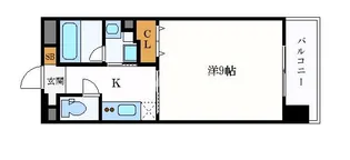 花の木ライズ【6階】の間取り