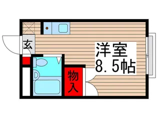 シャトーテル寿1【1階】の間取り