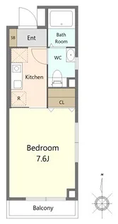 ブルーヘブン【1階】の間取り