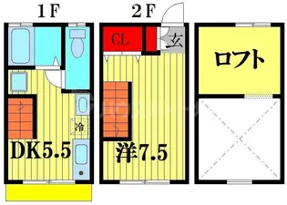 ティロフィナーレ松戸A棟の間取り