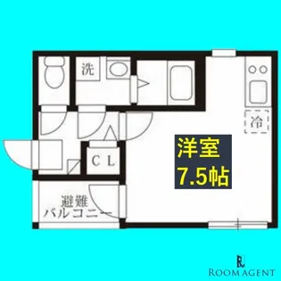 ハーモニーテラス大久手町【1階】の間取り