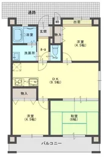 ファミーユ【2階】の間取り