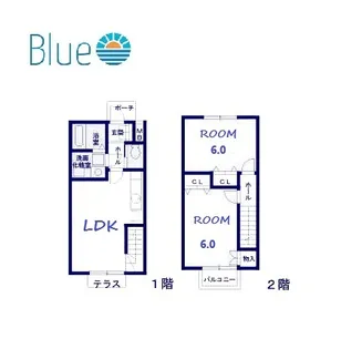 メレン湘南の間取り