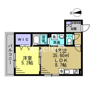 Plaisir(プレジール)【1階】の間取り