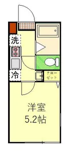 Hazawa Park Front【1階】の間取り