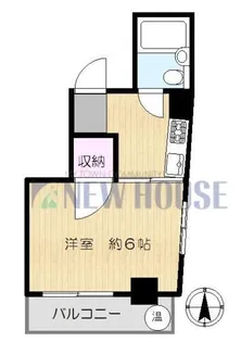 マンション神楽坂【3階】の間取り