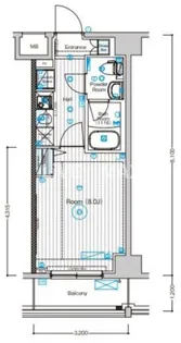 フュージョナル東墨田【5階】の間取り