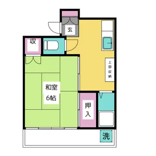 弥生コーポ【2階】の間取り