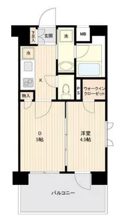 日神デュオステージ浅草松が谷【12階】の間取り