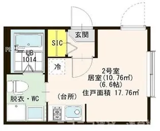 Starlight Home【1階】の間取り
