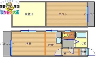 セントレージュ住吉【2階】の間取り