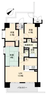 RJRリクロス立石【2階】の間取り