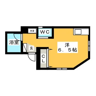 ルミエルハイツ・ノロ【1階】の間取り