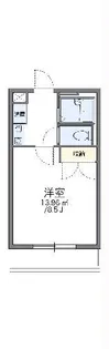 レオパレスサワ【2階】の間取り