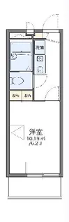 レオパレスCOMFORTひらのII【1階】の間取り