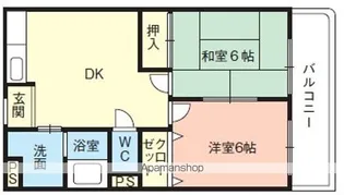 ウィンディ西浜【2階】の間取り