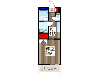 ヴァンベール【1階】の間取り
