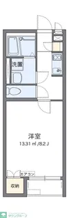 レオネクストコーポ 地純【2階】の間取り