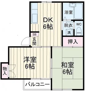 ヴェールメゾン【2階】の間取り