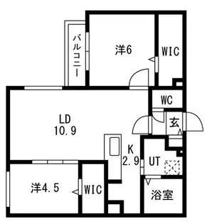 ブランシャールPRIMS(プリムス)(令和8年12月26日入居開始)【4階】の間取り