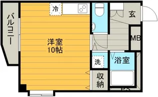 澤田ビル【6階】の間取り