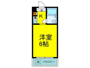 シティホ-ムズ針中野I【3階】の間取り