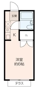 ジュネパレス藤沢第12【1階】の間取り