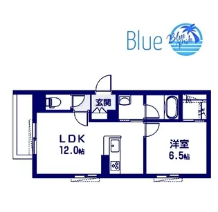 Maison de Lueure【1階】の間取り