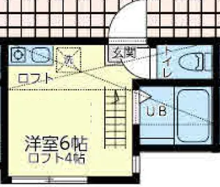 メゾンFUKAISHI浜町【1階】の間取り