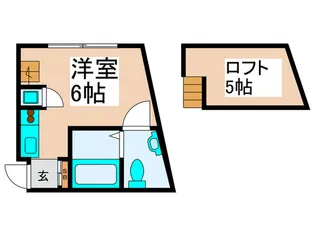 プランタン立石【1階】の間取り