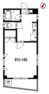 アイビスナガタ【2階】の間取り