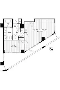 ヒューリック浅草一丁目【3階】の間取り