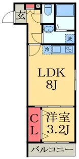 Buona giornata勝田台(ボナジョルナータ)【2階】の間取り