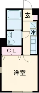 CFジオーレ五反野【2階】の間取り