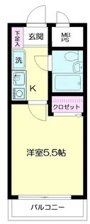日神パレステージ横浜南【3階】の間取り